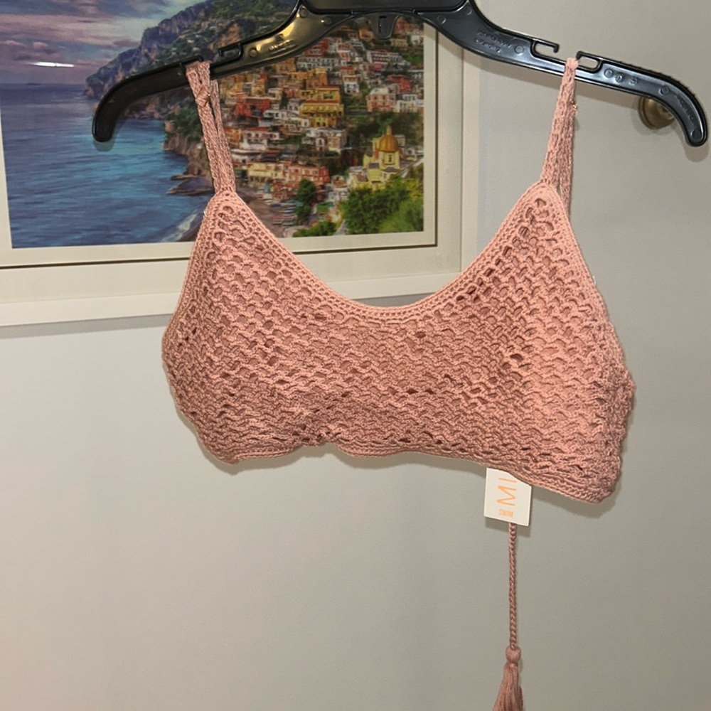 Mink pink swim top size L